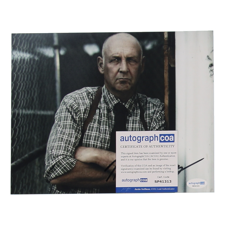 Nick Searcy Signed "Justified" 8x10 Photo (AutographCOA) at PristineAuction.com Nick Searcy Signed "Justified" 8x10 Photo (AutographCOA) at PristineAuction.com