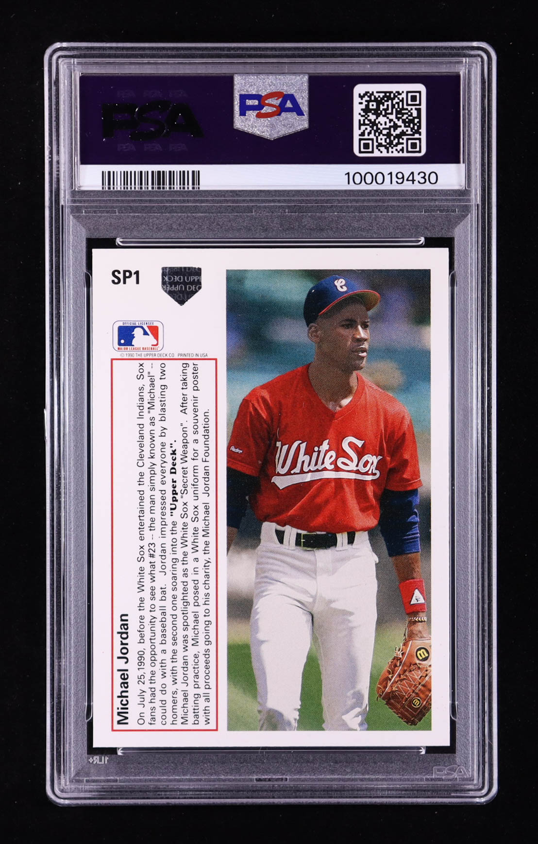 Michael Jordan 1991 Upper Deck #SP1 SP RC (PSA 9) at PristineAuction.com Michael Jordan 1991 Upper Deck #SP1 SP RC (PSA 9) at PristineAuction.com