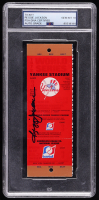 Reggie Jackson Signed 1972 Original World Series Game Ticket (PSA Auto Gem MT 10) at PristineAuction.com