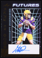 Garrett Nussmeier 2024 Leaf Futures Autograph Gold #AGN1 #19/99 at PristineAuction.com