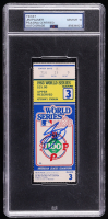 Jim Palmer Signed 1983 Original World Series Game Ticket (PSA Auto Gem MT 10) at PristineAuction.com