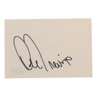 Lee Trevino Signed 4x6 Index Card (ACOA) at PristineAuction.com