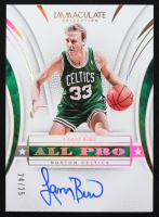 Larry Bird 2024-25 Immaculate Collection All Pro Autographs Gold #PL-BIR #24/25 at PristineAuction.com