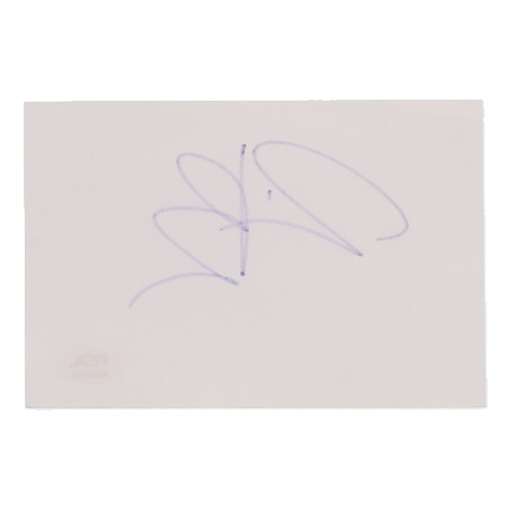 Tim Burton Signed 4x6 Index Card (PSA) at PristineAuction.com Tim Burton Signed 4x6 Index Card (PSA) at PristineAuction.com