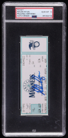 Nolan Ryan Signed 1993 Original Game Ticket (PSA Auto Gem MT 10) at PristineAuction.com