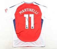 Gabriel Martinelli Signed Arsenal F.C. Adidas Authentic Jersey (Beckett) at PristineAuction.com