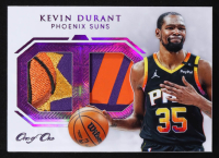 Kevin Durant 2025 Reclaim Customs Dual Patches Purple #KD35 #1/1 at PristineAuction.com