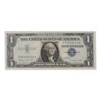 1957-B U.S. $1 Silver Certificate, Blue Seal - Fr.1621 Signed: Granahan / Dillon at PristineAuction.com