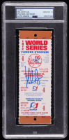 Nolan Ryan Signed 1972 Original World Series Game Ticket Inscribed "69 W.S. Champs" (PSA Auto Gem MT 10) at PristineAuction.com
