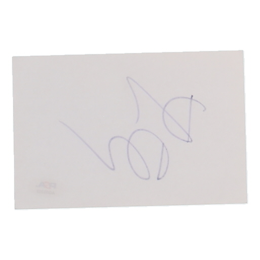 David Duchovny Signed 4x6 Index Card (PSA) at PristineAuction.com David Duchovny Signed 4x6 Index Card (PSA) at PristineAuction.com