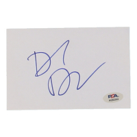 David Duchovny Signed 4x6 Index Card (PSA) at PristineAuction.com