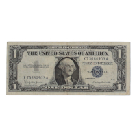 1957-B U.S. $1 Silver Certificate, Blue Seal - Fr.1621 Signed: Granahan / Dillon at PristineAuction.com