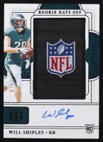 Will Shipley 2024 Panini National Treasures Rookie Hats Off Signature #RHO-WSY #1/3 RC at PristineAuction.com