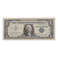1957-B U.S. $1 Silver Certificate, Blue Seal - Fr.1621 Signed: Granahan / Dillon at PristineAuction.com