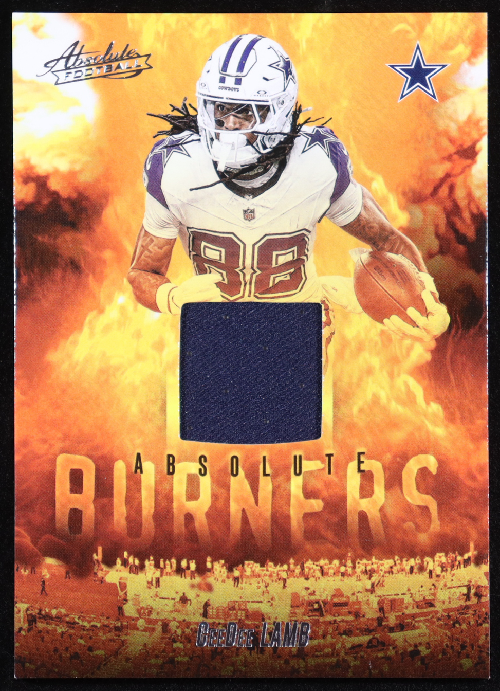 CeeDee Lamb 2025 Absolute Absolute Burners Jerseys #3 at PristineAuction.com CeeDee Lamb 2025 Absolute Absolute Burners Jerseys #3 at PristineAuction.com