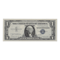 1957-B U.S. $1 Silver Certificate, Blue Seal - Fr.1621 Signed: Granahan / Dillon at PristineAuction.com