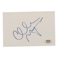 Cillian Murphy Signed 4x6 Index Card (PSA) at PristineAuction.com
