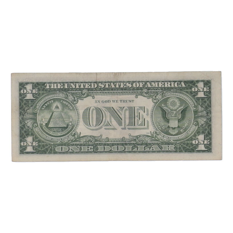 1957 U.S. $1 Silver Certificate "Star" Note, Blue Seal - Fr.1621* Signed: Priest / Anderson at PristineAuction.com 1957 U.S. $1 Silver Certificate "Star" Note, Blue Seal - Fr.1621* Signed: Priest / Anderson at PristineAuction.com