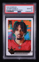 Jayden Daniels 2024 Donruss Rookie Gridiron Kings #1 RC (PSA 10) at PristineAuction.com