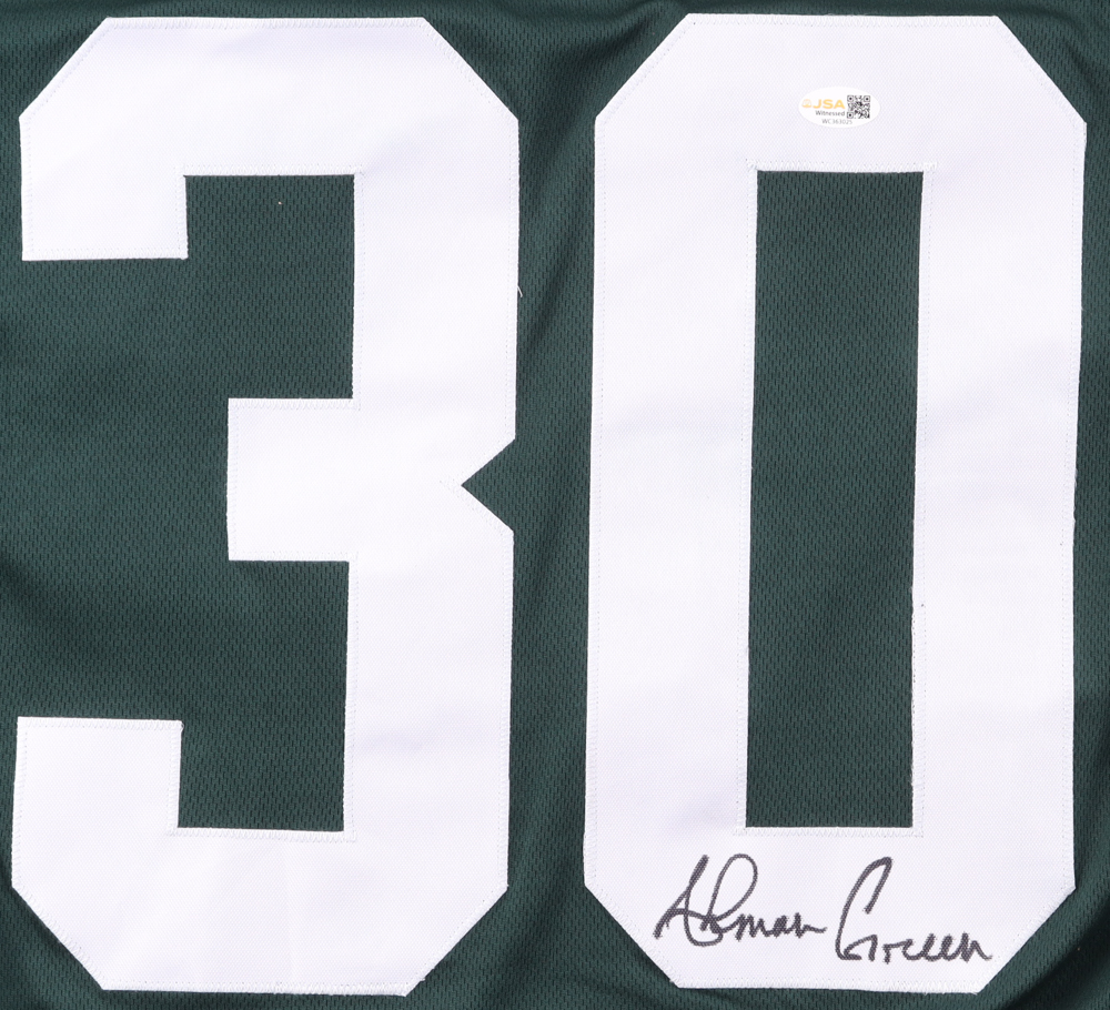 Ahman Green Signed Jersey (JSA) at PristineAuction.com Ahman Green Signed Jersey (JSA) at PristineAuction.com