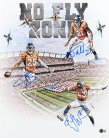 Aqib Talib, Chris Harris Jr. & TJ Ward Signed Broncos 16x20 Photo (Beckett) at PristineAuction.com