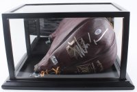 Mike Tyson Signed 1984 USA Olympic Games Everlast Speed Bag with Display Case (PSA & Tyson) at PristineAuction.com