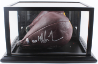 Mike Tyson Signed 1984 USA Olympic Games Everlast Speed Bag with Display Case (PSA & Tyson) at PristineAuction.com