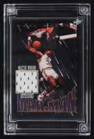 Karl Malone 2023-24 Jersey Fusion Basketball Edition Game Used Swatch #KM93 at PristineAuction.com