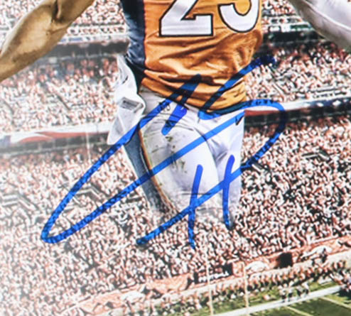 Aqib Talib, Chris Harris Jr. & TJ Ward Signed Broncos 16x20 Photo (Beckett) at PristineAuction.com Aqib Talib, Chris Harris Jr. & TJ Ward Signed Broncos 16x20 Photo (Beckett) at PristineAuction.com
