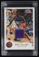 Ray Allen 2022-23 Jersey Fusion Basketball Edition Game Used Swatch #RA97 at PristineAuction.com