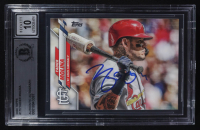 Yadier Molina Signed 2020 Topps #173 (BGS) at PristineAuction.com