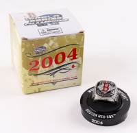 2004 Red Sox Commemorative World Series MLB Replica Championship Ring at PristineAuction.com