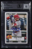 Yadier Molina Signed 2021 Topps '52 Topps Redux #T5230 (BGS) at PristineAuction.com