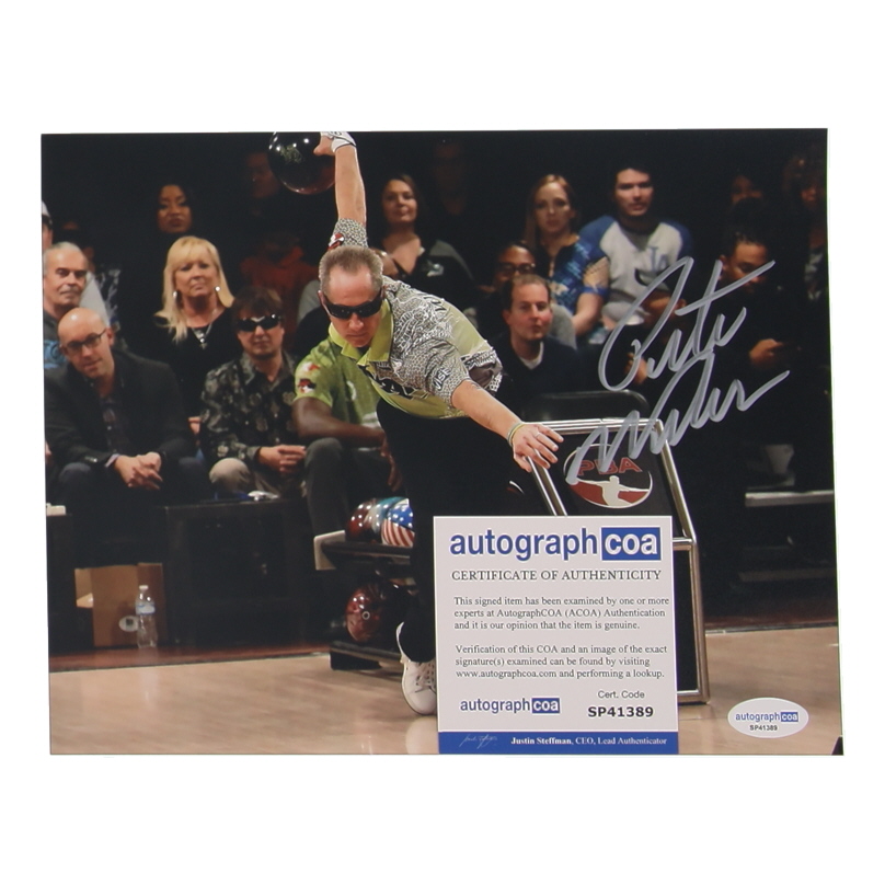Pete Weber Signed 8x10 Photo (AutographCOA) at PristineAuction.com Pete Weber Signed 8x10 Photo (AutographCOA) at PristineAuction.com