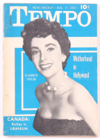 1953 Elizabeth Taylor "Tempo" Booklet at PristineAuction.com