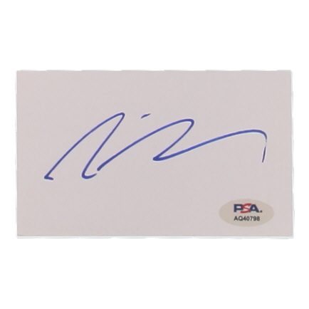 Peter Dinklage Signed 3x5 Index Card (PSA) at PristineAuction.com Peter Dinklage Signed 3x5 Index Card (PSA) at PristineAuction.com