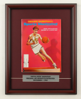 Custom Framed Pistol Pete Maravich LSU "Sports Illustrated" Magazine Display with Title Plaque at PristineAuction.com