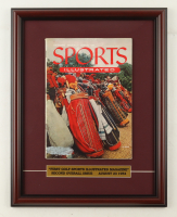 Custom Framed Original First Golf Cover "Sports Illustrated" Magazine Display with Title Plaque at PristineAuction.com