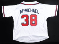 Greg McMichael Signed Jersey Inscribed "95 WS Champs" (RSA) at PristineAuction.com