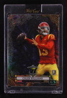 Caleb Williams 2024 Wild Card 7 Card Studs Blue & Gold #P7CSD-CW2 #4/5 RC at PristineAuction.com