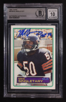 Mike Singletary Signed 1983 Topps Inscribed "HOF 98" #38 RC (BGS | Autograph Graded BGS 10) at PristineAuction.com