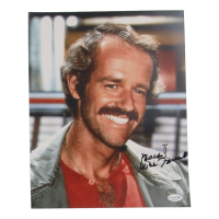 Mike Farrell Signed "M*A*S*H* " 11x14 Photo Inscribed "Peace!" (AutographCOA) at PristineAuction.com