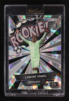 Lamine Yamal 2024 Wild Card Comix Cracked Ice Rookie! #ACBLR-LY04 #1/5 RC at PristineAuction.com