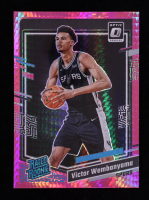Victor Wembanyama 2023-24 Donruss Optic Hyper Pink #225 RR RC at PristineAuction.com