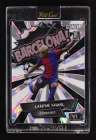 Lamine Yamal 2024 Wild Card Comix Silver Barcelona! #ACBLB-LY03 #1/5 RC at PristineAuction.com