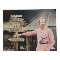 Mike Farrell Signed "M*A*S*H* " 11x14 Photo Inscribed "Peace!" (AutographCOA) at PristineAuction.com