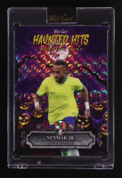 Neymar Jr. 2025 Wild Card Haunted Hits Monster Hunt Pumpkin Patch Purple Mosaic #HHP-NJ #2/2 at PristineAuction.com