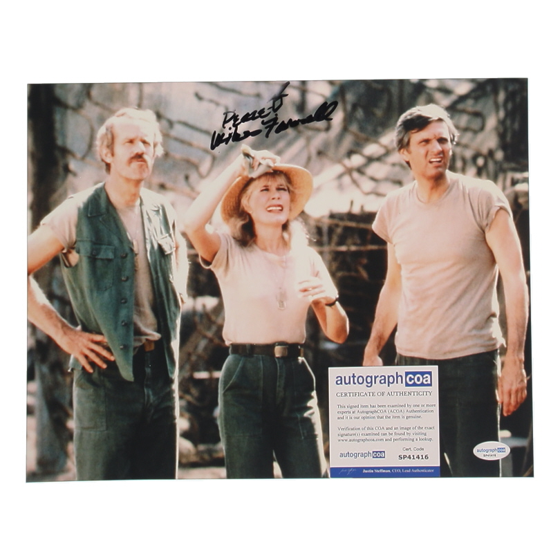 Mike Farrell Signed "M*A*S*H* " 11x14 Photo Inscribed "Peace!" (AutographCOA) at PristineAuction.com Mike Farrell Signed "M*A*S*H* " 11x14 Photo Inscribed "Peace!" (AutographCOA) at PristineAuction.com