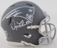 Doug Flutie Signed Patriots Slate Alternate Speed Mini Helmet (Beckett) at PristineAuction.com