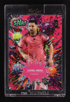 Lionel Messi 2024 Wild Card Splat Pink Sparkle #SBRBW02-LM6 #1/1 at PristineAuction.com